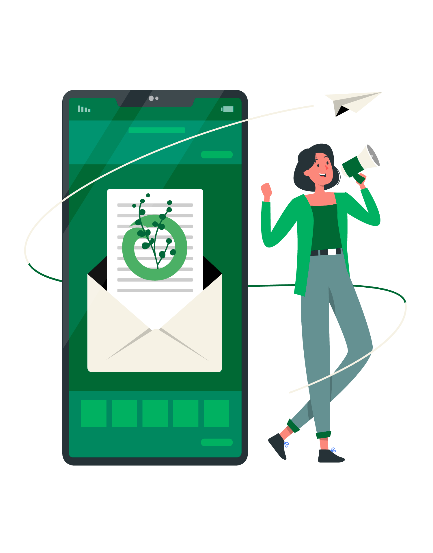 Natuurgezond Nieuwsbrief Illustratie